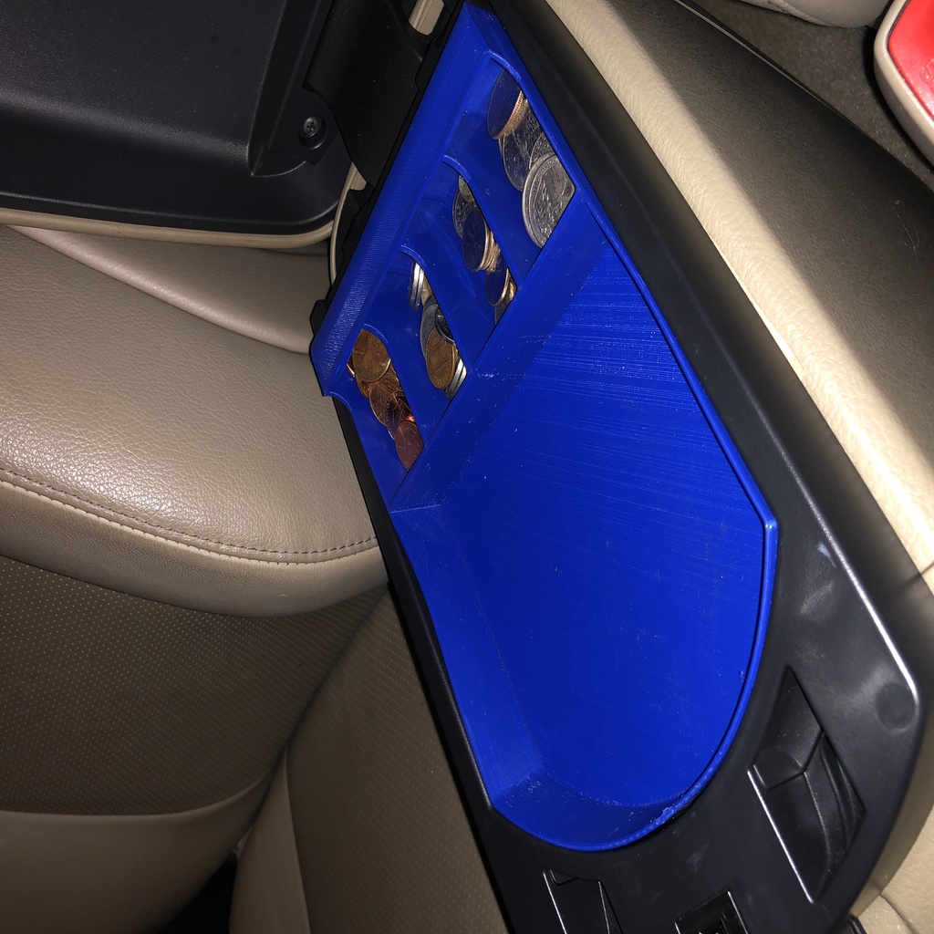 Center Console Change Holder for RAV4 2007-2012