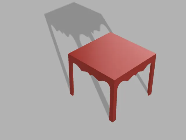 childs table