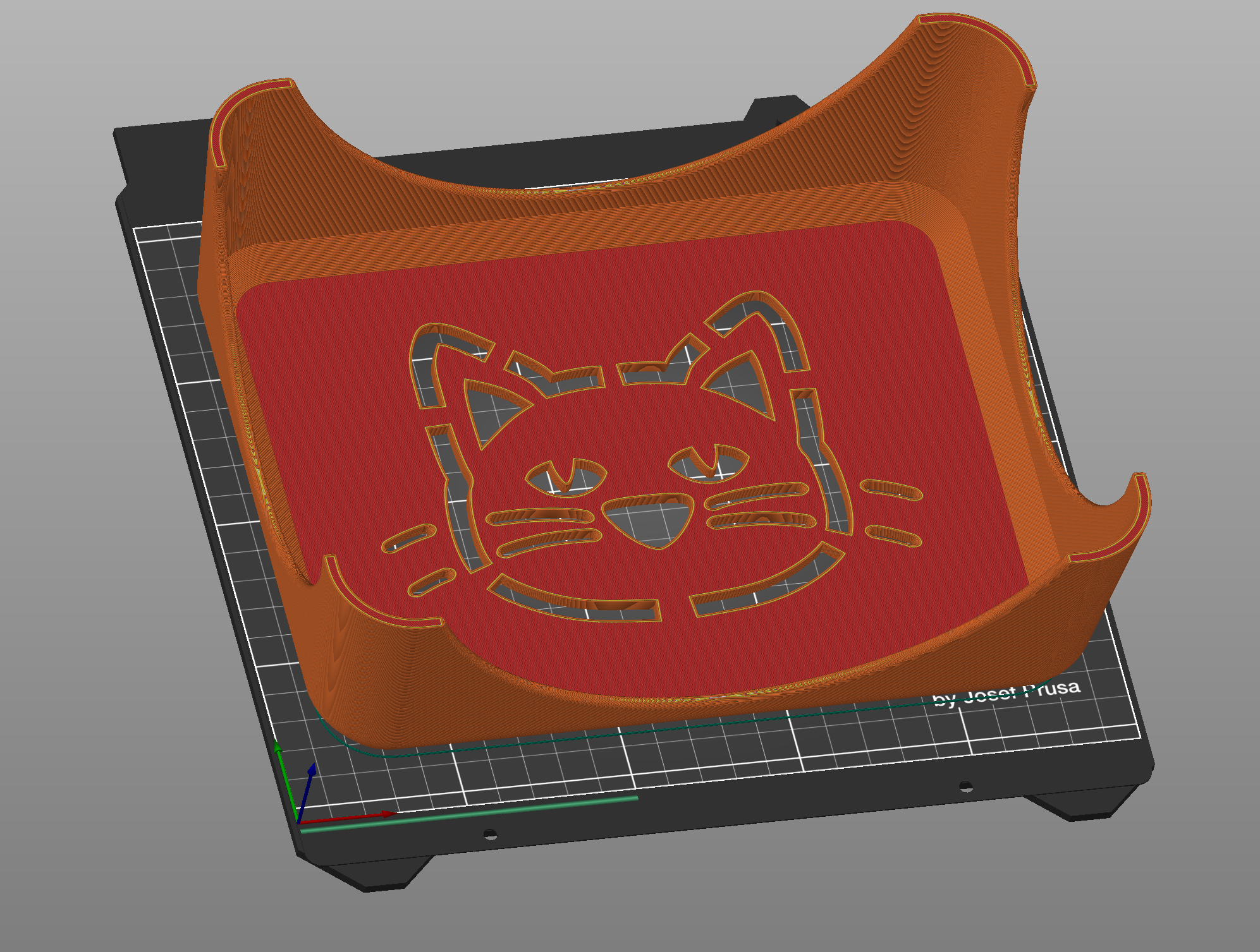 Miniatura 4 do modelo 3D Pet Feeding Table: 2 versions