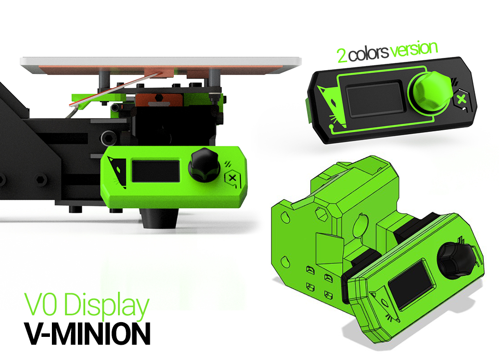 Mini Display mount V-MINION