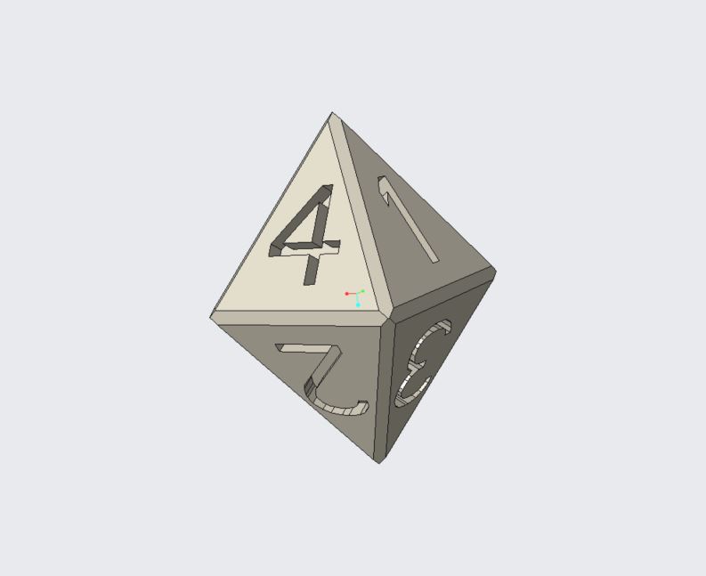 A D4 you can actually pick up