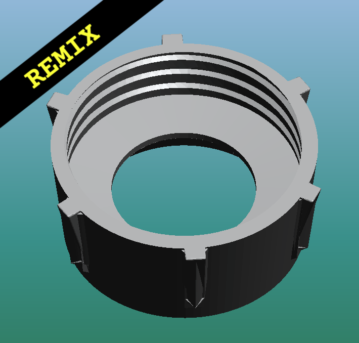 Mod of Oster Blender Flange