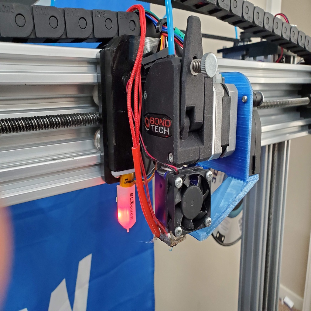 Bondtech Extruder Mount w/ BLTouch (OpenBuilds Plate