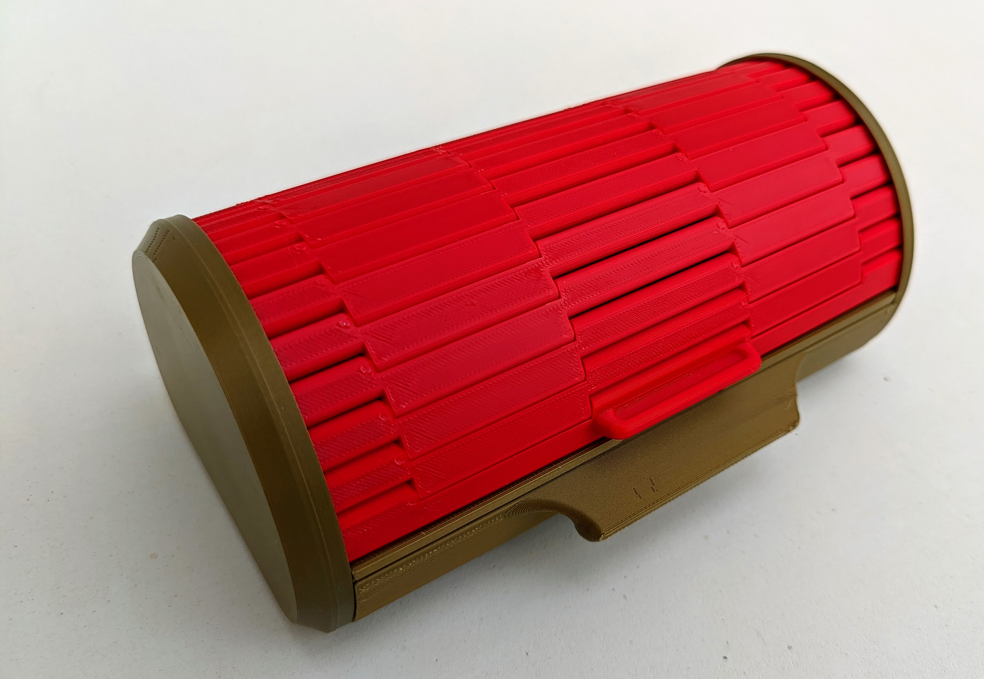 Small Rolling Top Box (Fits Prusa MINI).