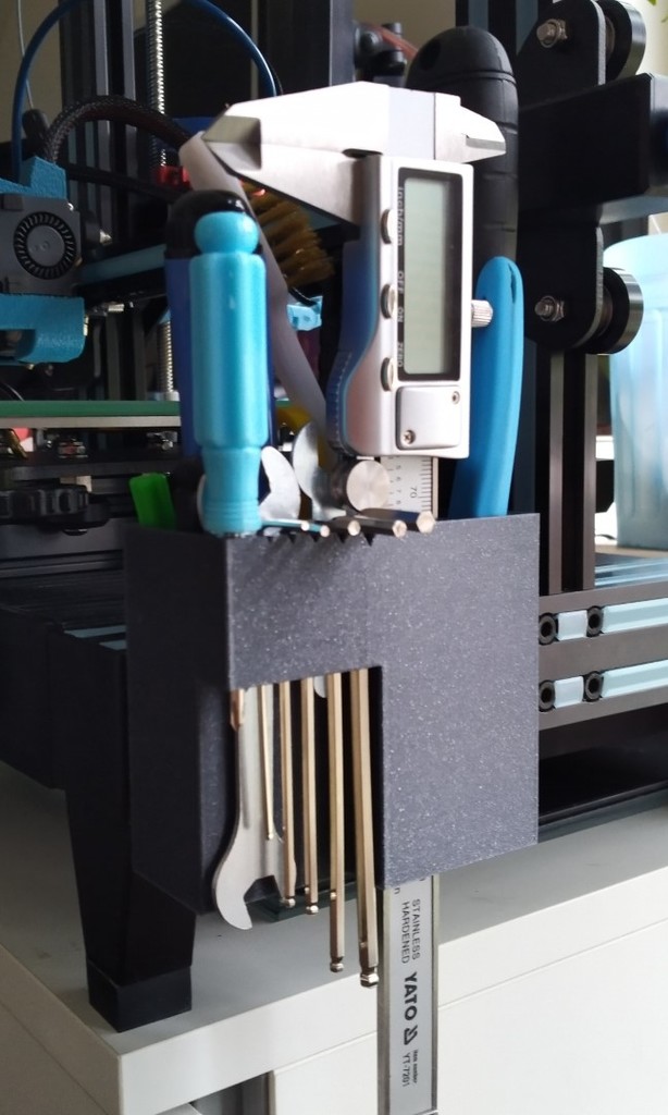 Ender 3 V2 tool holder by Fulior Download free STL model