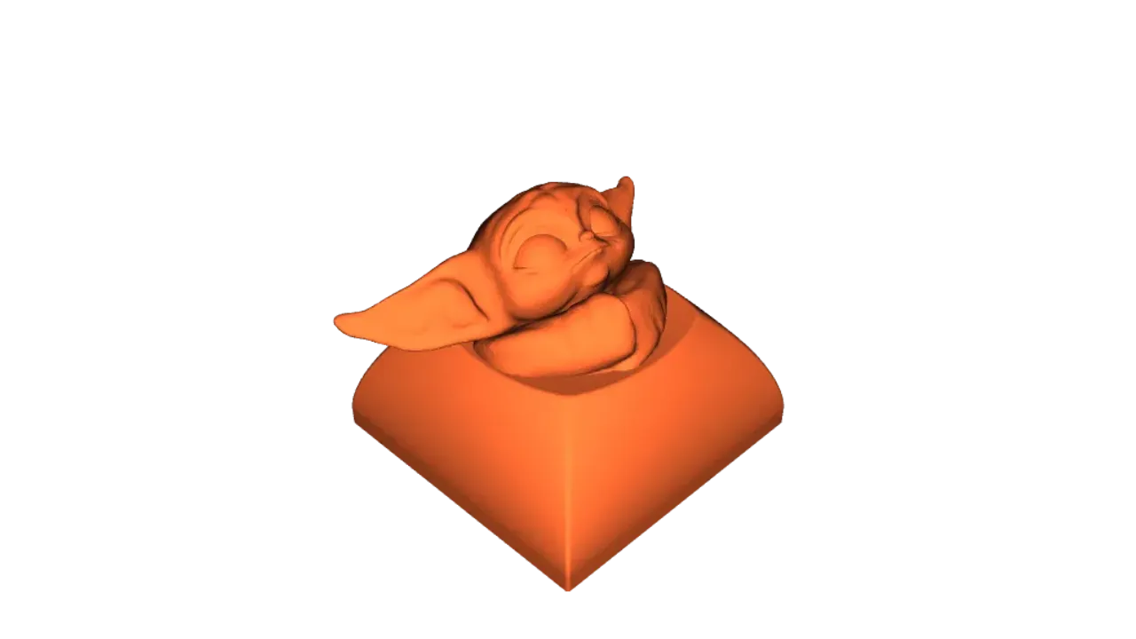 Grogu Keycap - The Mandalorian (Baby Yoda) by Molten