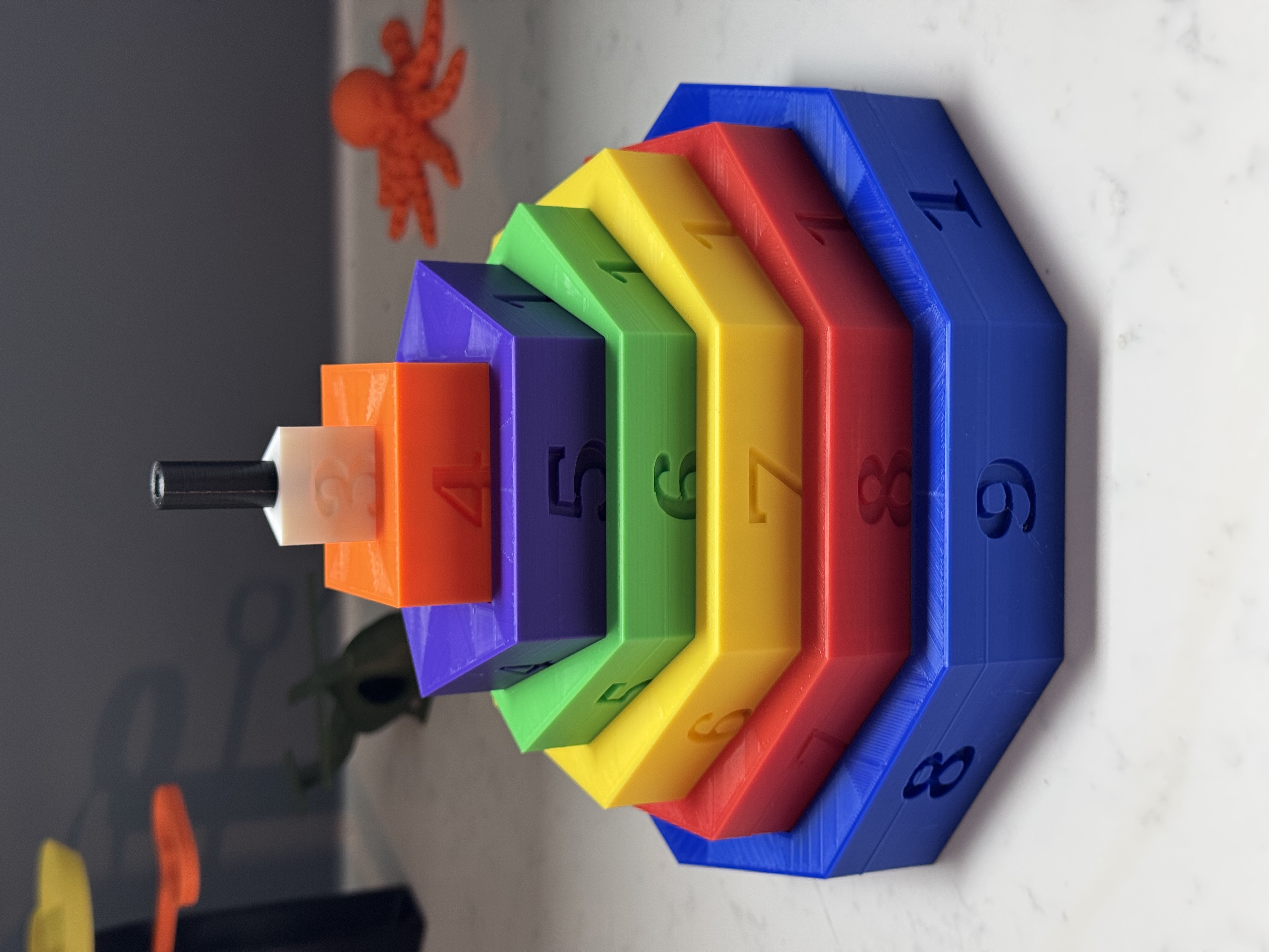 The Chromatic Countdown Apparatus (a.k.a. Learning Tower)
