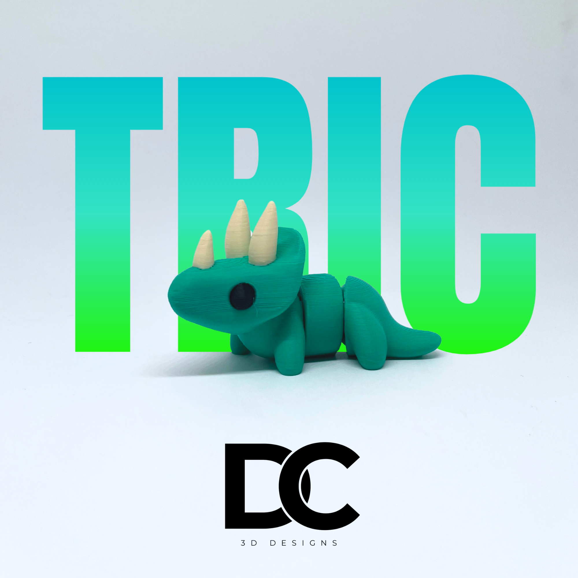 Triceratops Articulated Dinosaur Fidget Toy