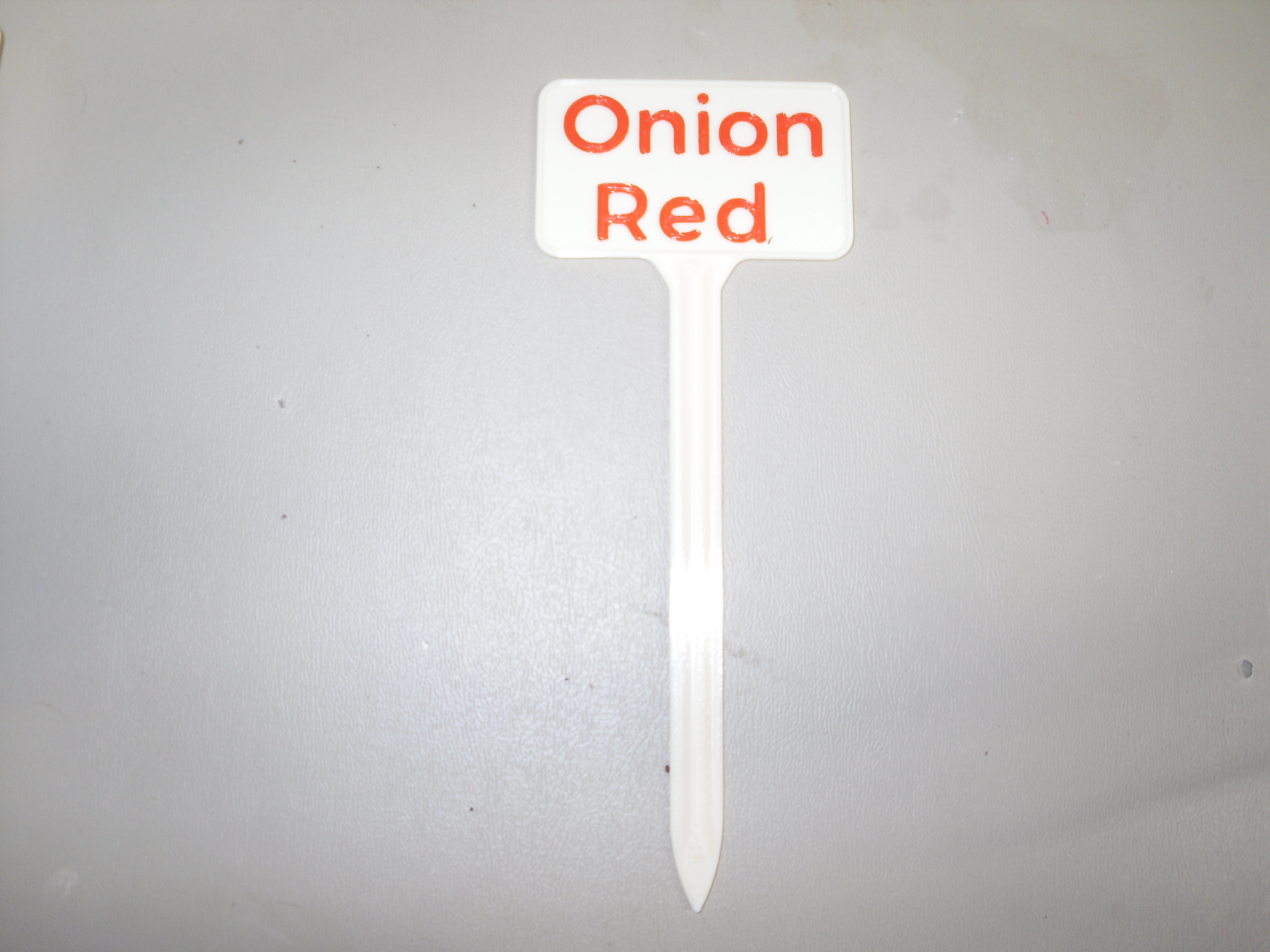 Plant Label Onion Red