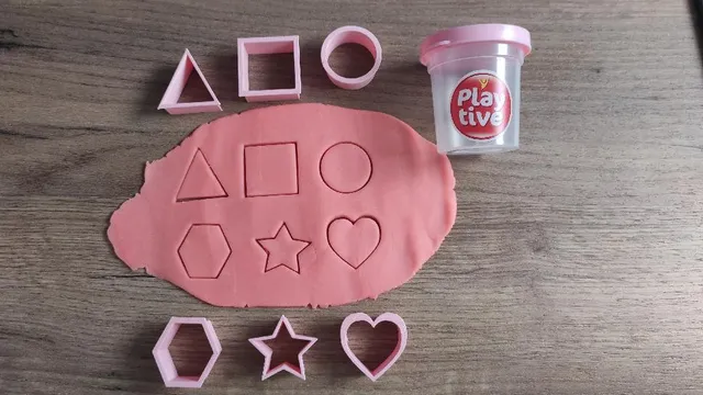 Vykrajovátka na modelínu / cutters for Play-doh - PlayTive