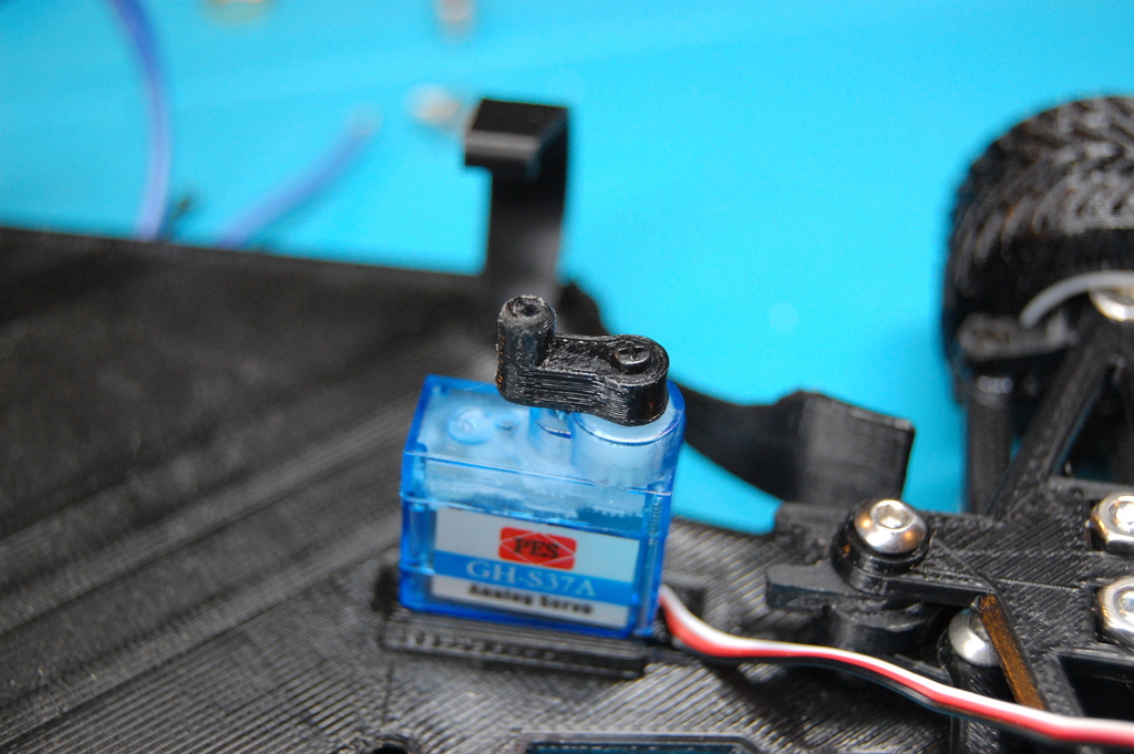 Servo arm for 18th scale OpenRC F1