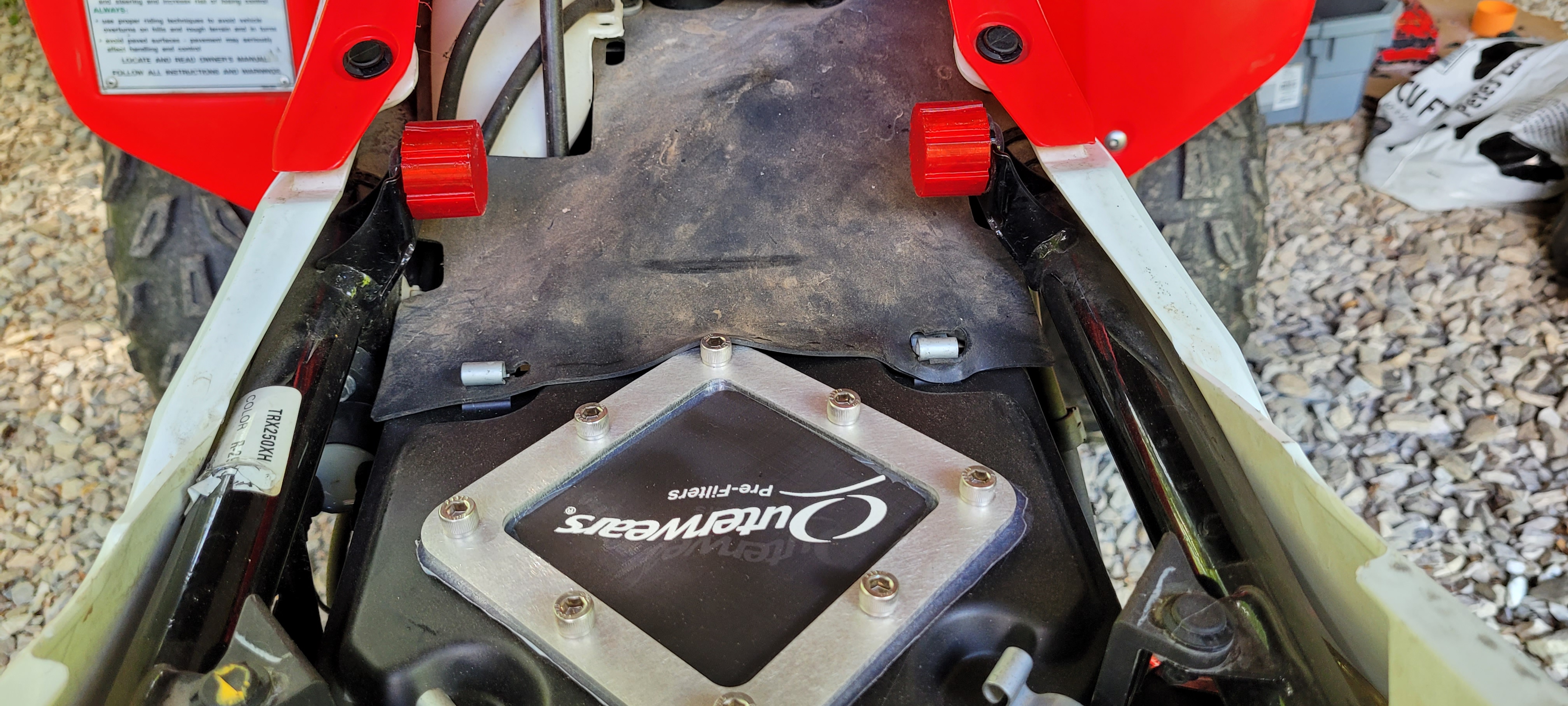 Honda 400ex seat catch rubber + other atv models by JohnSpartan4231