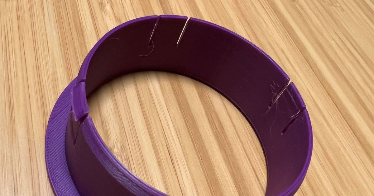 Uplift Desk Grommet / Insert (80 mm) by Adam L Download free STL