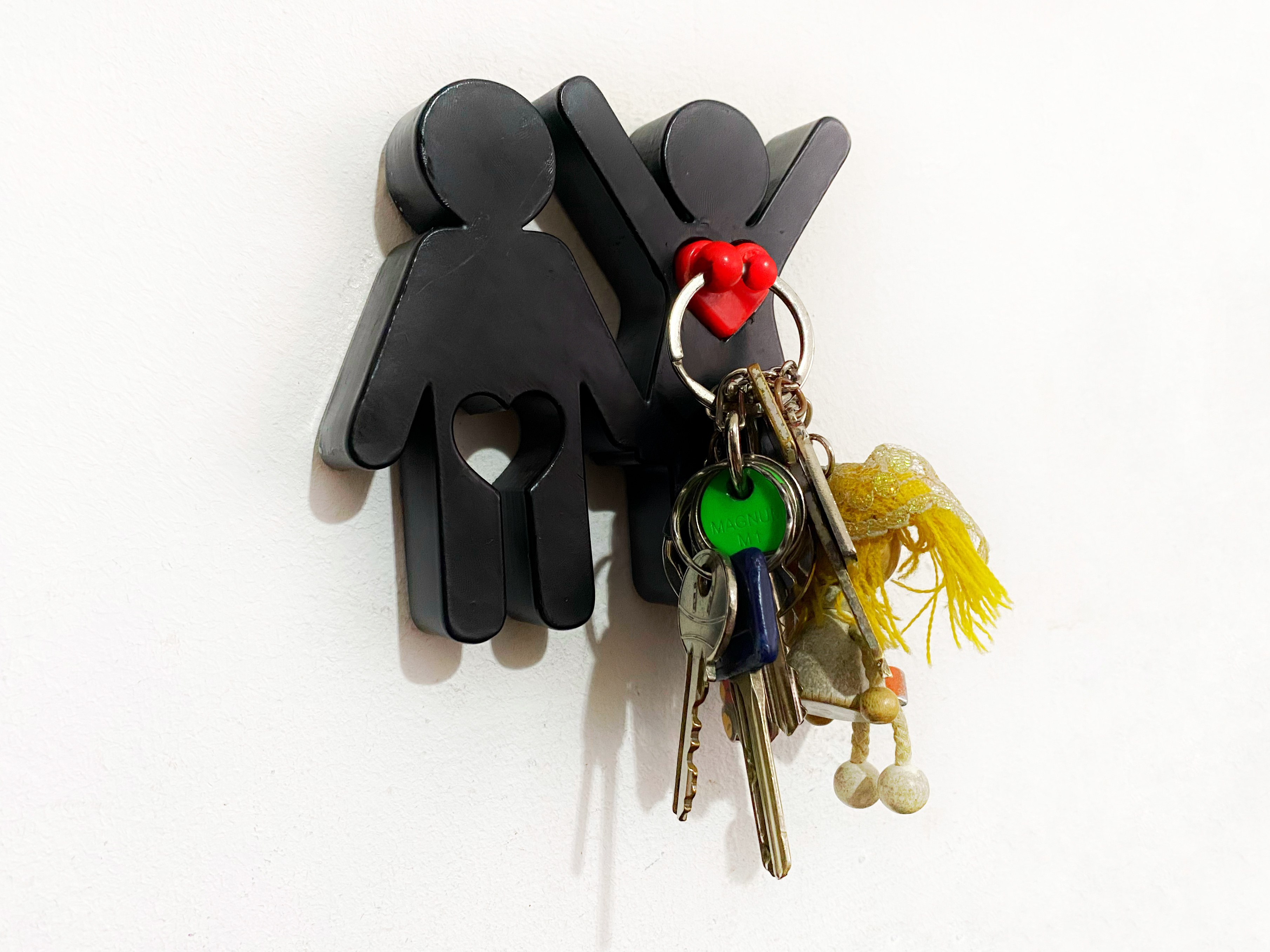 Home Key holder with matching key chains