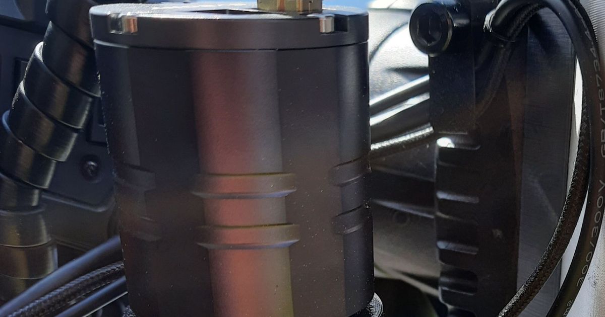 Cable Management Clip for Telescope Mount by Julek Download free STL