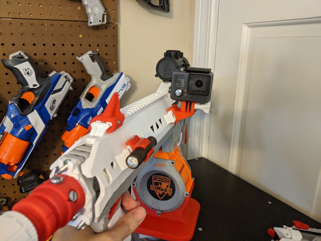 Picatinny GoPro mount for Caliburn
