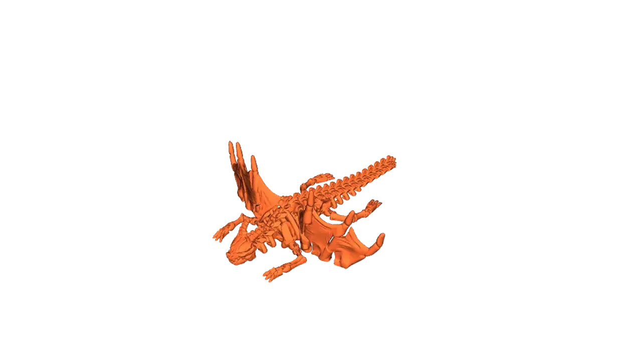 STL file Text Flip - Dragon 3.0 🐉・3D printer design to download