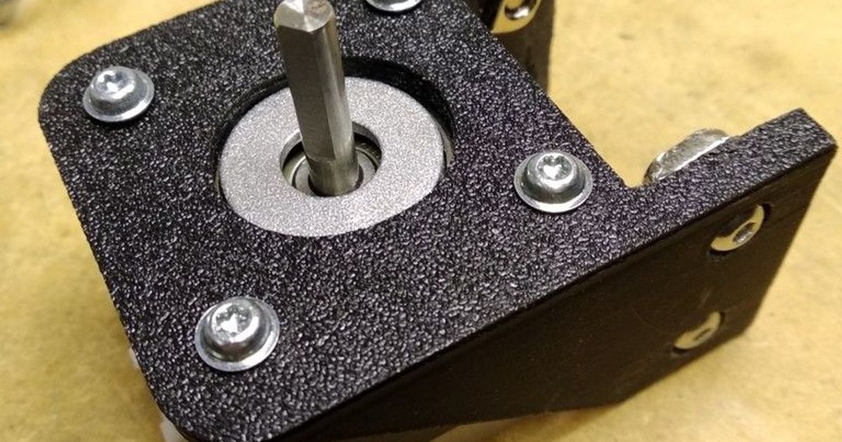 Dual Z axis Stepper Motor Bracket by gmaranda | Download