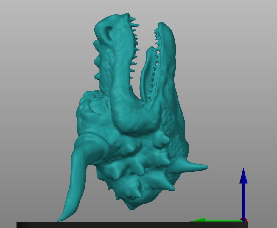 Dragon Head by Michele Moramarco | Download free STL model | Printables.com