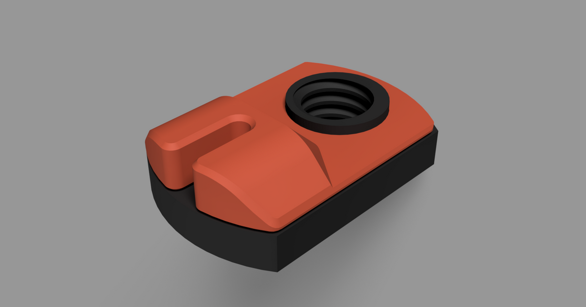 8020 5/16" Slide In Economy TNut Holder by davemoneysign Download free STL model