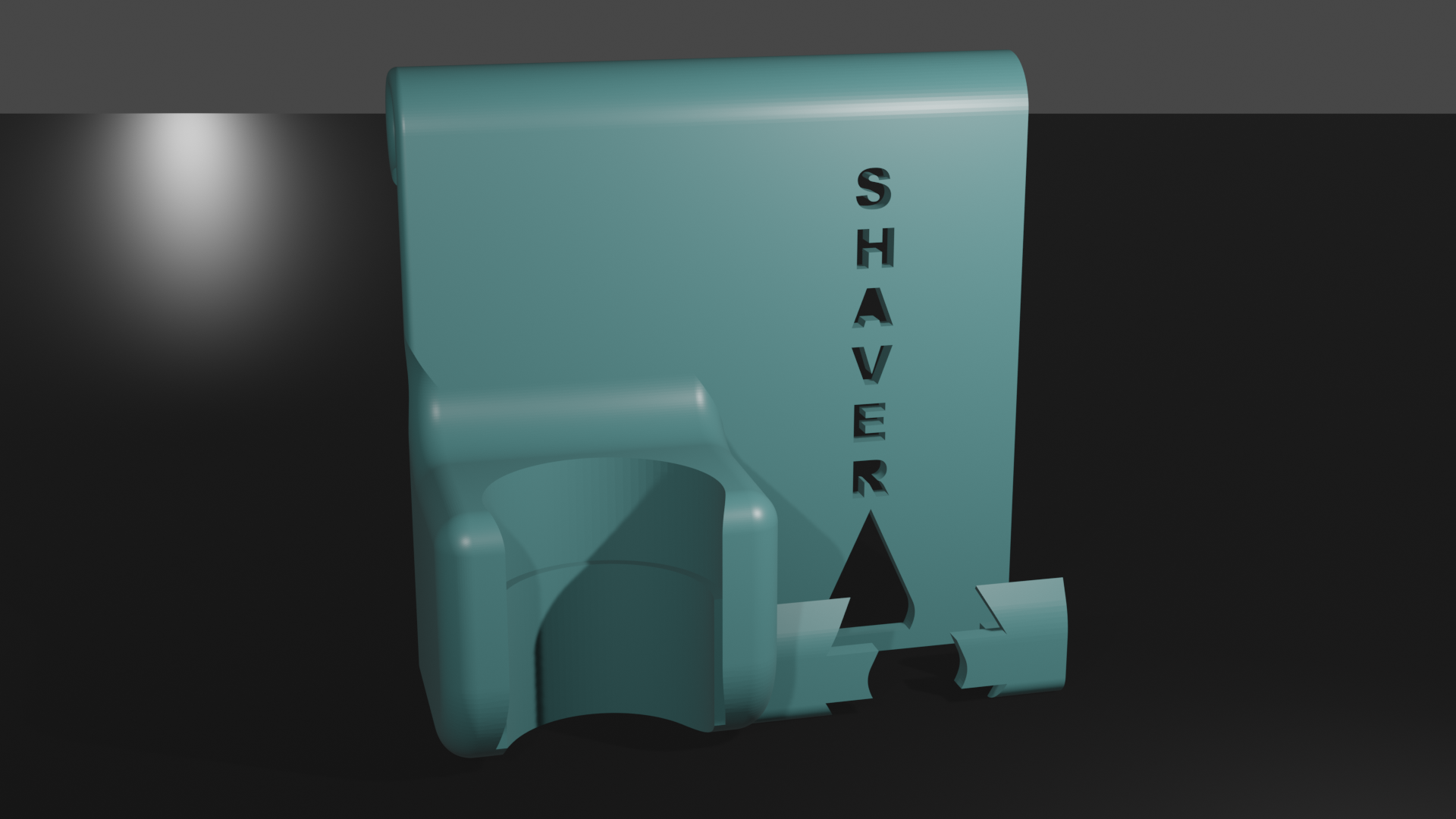 shaver and shower holder