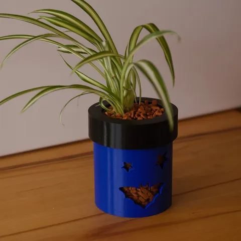 Hydroponic plant pot with Bat