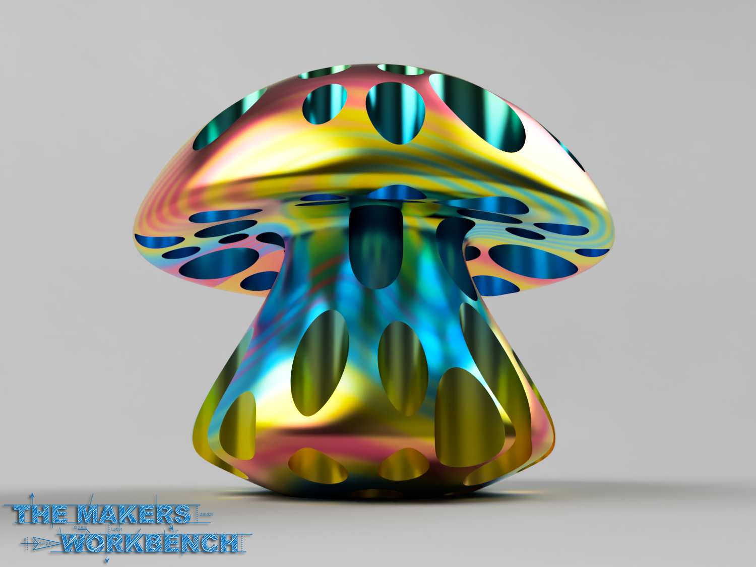 The Holy Mushroom by TheMakersWorkbench | Download free STL model ...