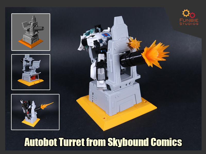 Transformers Autobot Turret from Skybound Comics