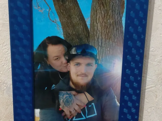 Holographic 10X15 cm photo frame