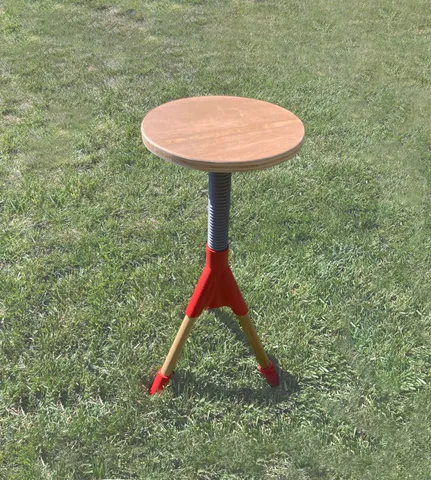 Big Helix Adjustable Shop Stool