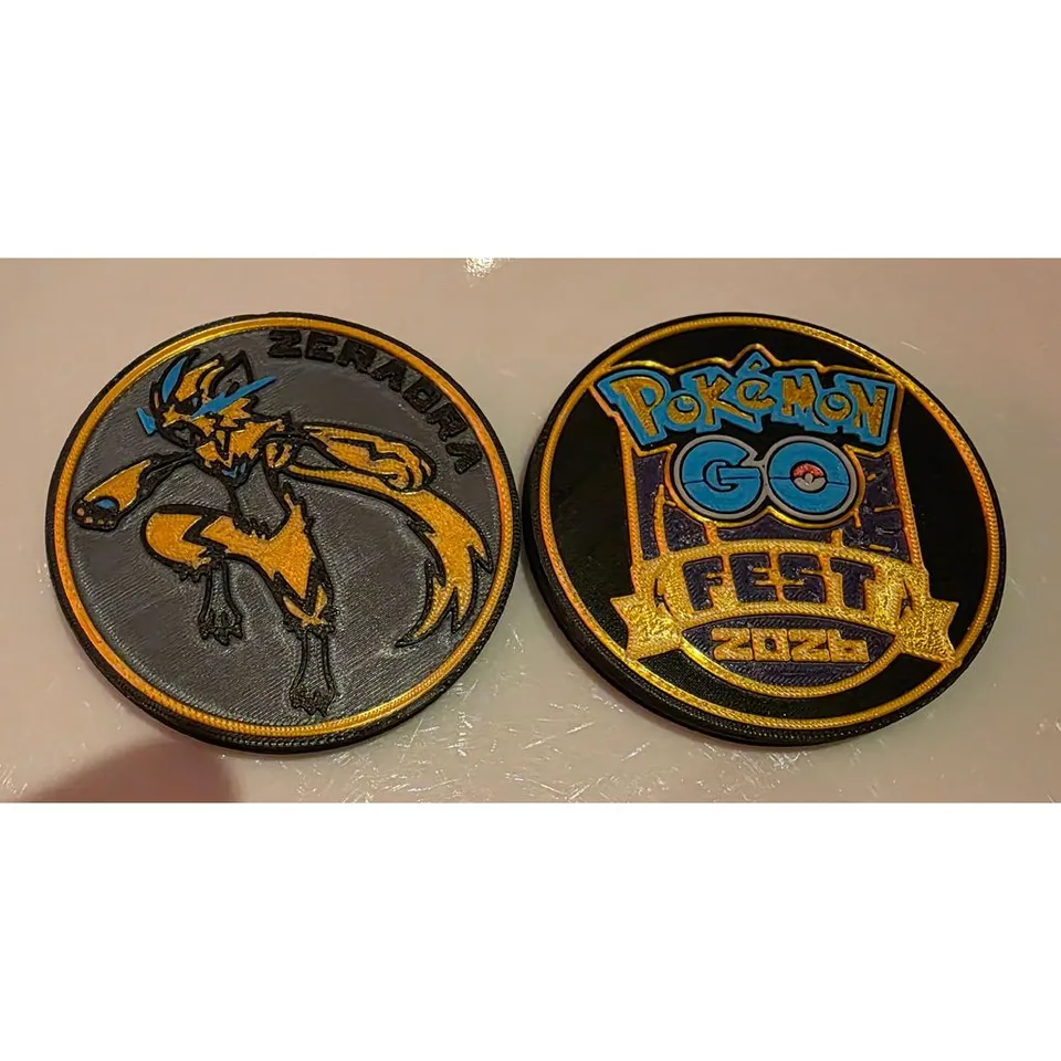 Pokemon Go FEST 2026 - Coin by 808Asher | Download free STL model