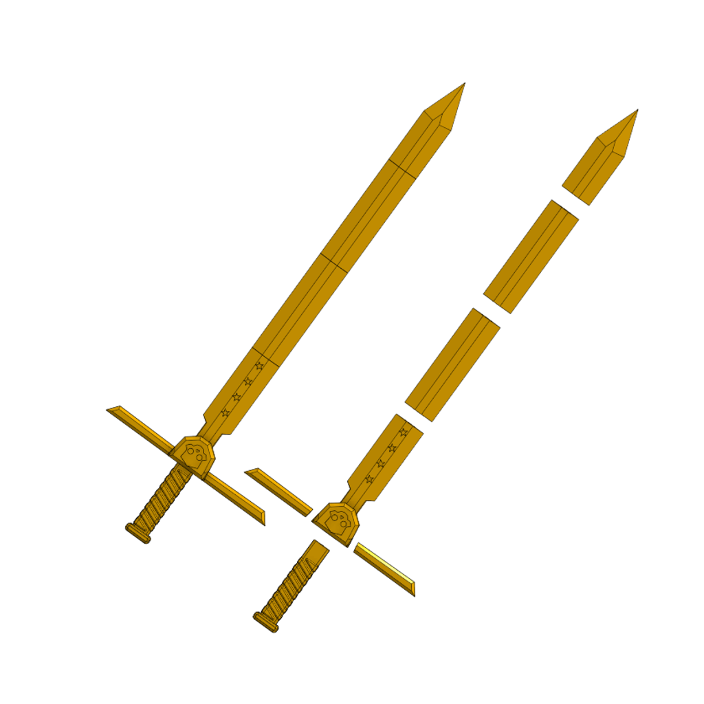 Reckoning's Cheer Inspired Sword Helldivers 2