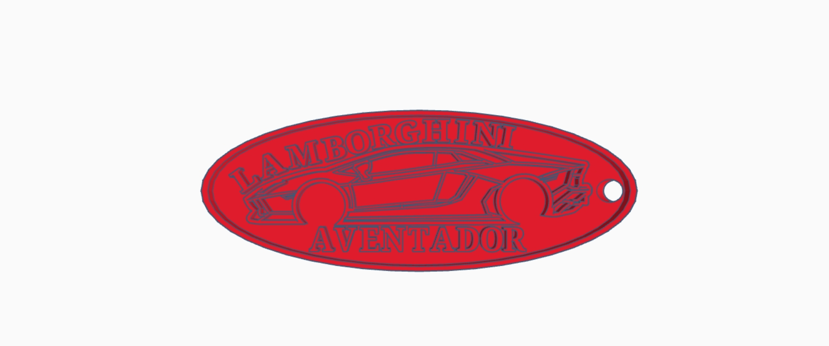 Lamborghini Aventador Key Chain