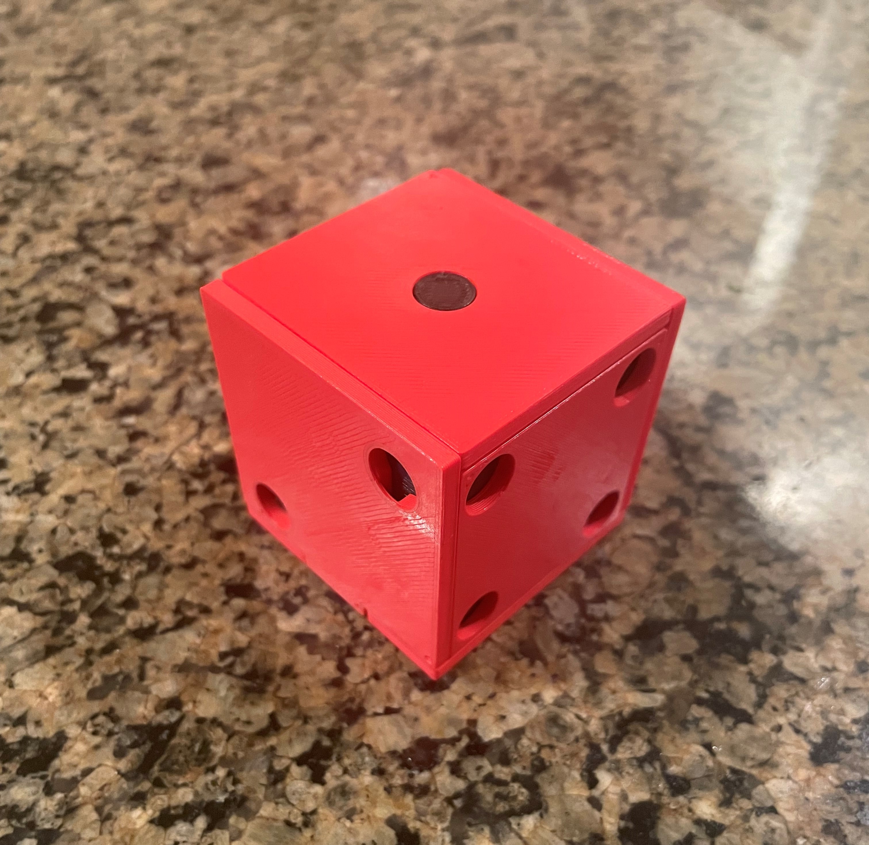 Dice Box SD Puzzle Box by Mowens995 Download free STL model