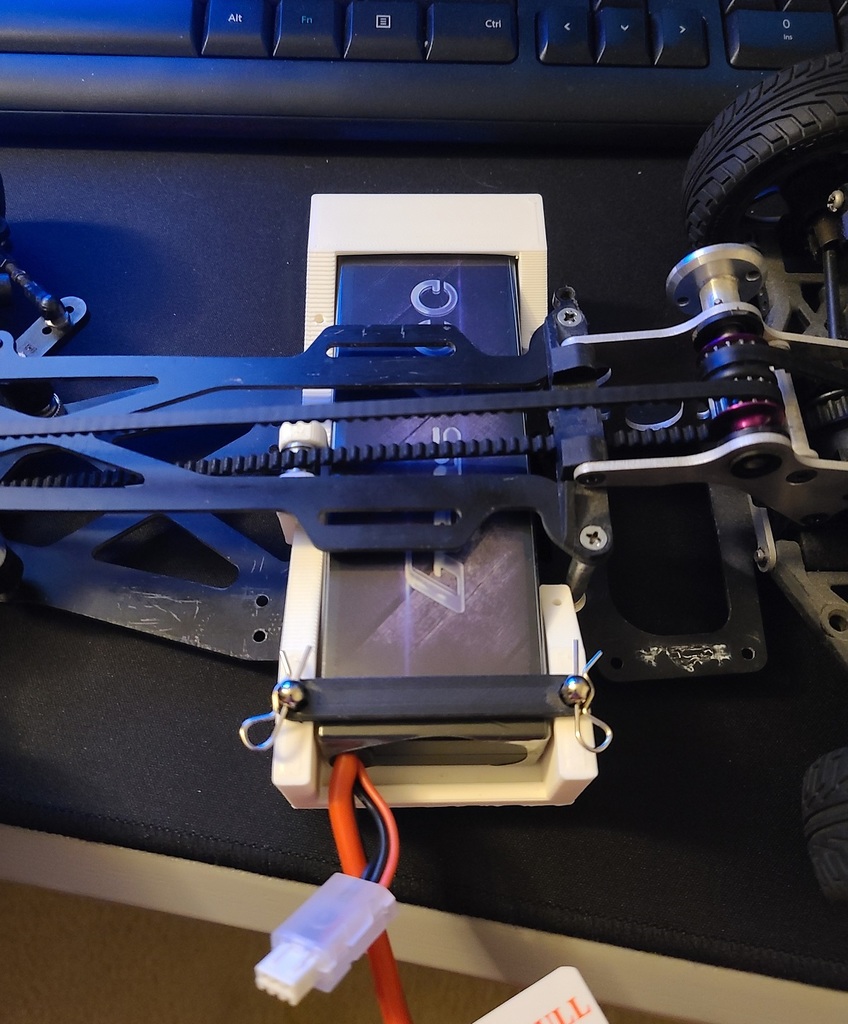 HPI RS4 Sport Lipo Holder and Belt Support