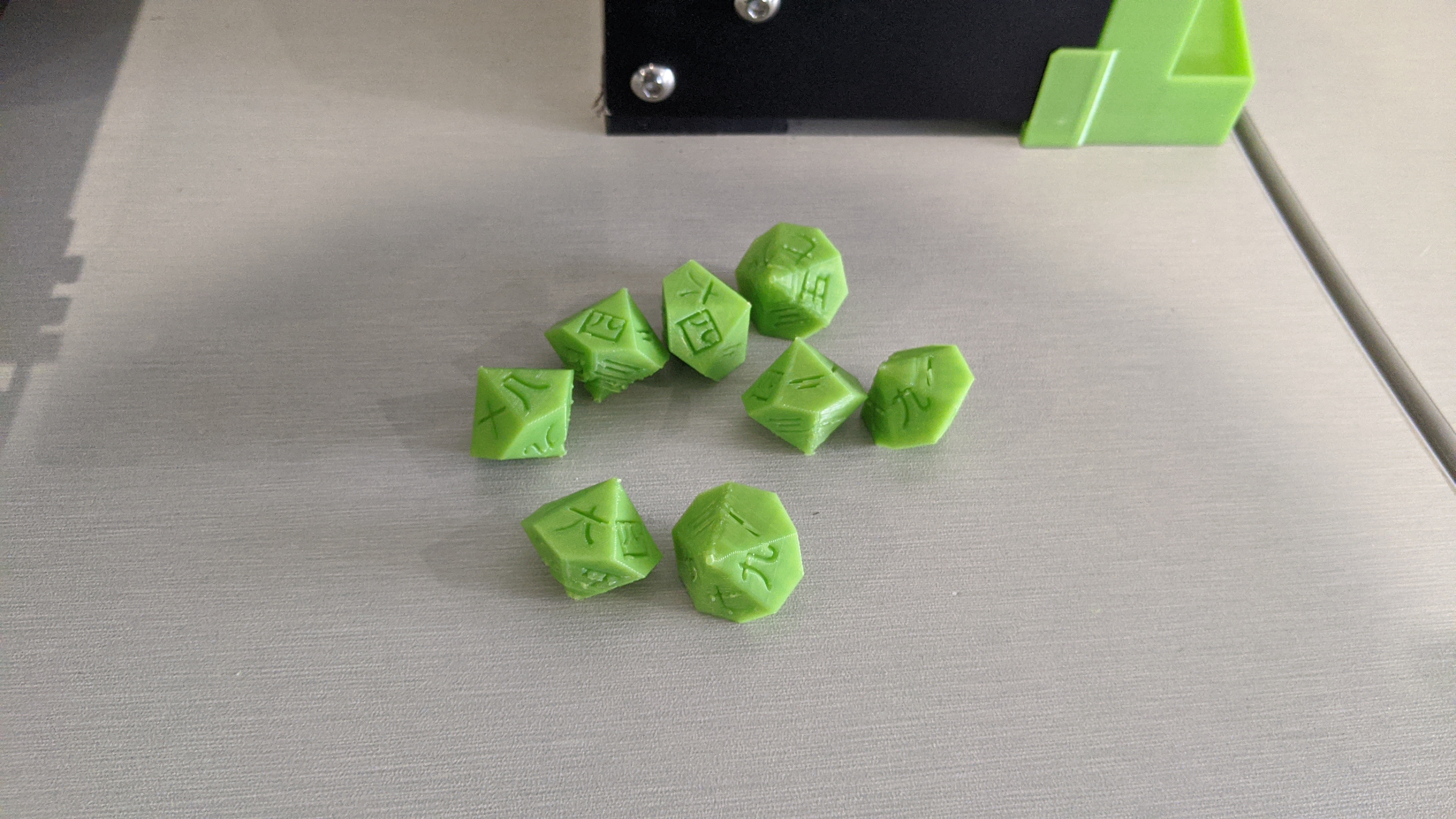 D10 - Kanji Symbols (Japanese 10 Sided Dice)
