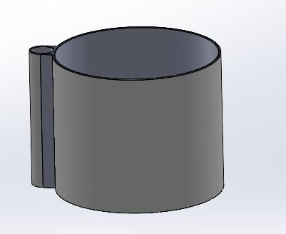 Flower pot with water reservoir