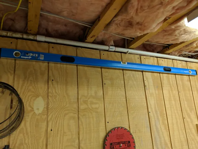 Beam level wall hook