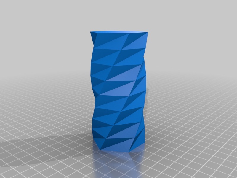 Miniatura 3 do modelo 3D Faceted Vase