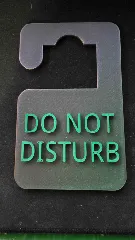 Do Not Disturb Door Hanger