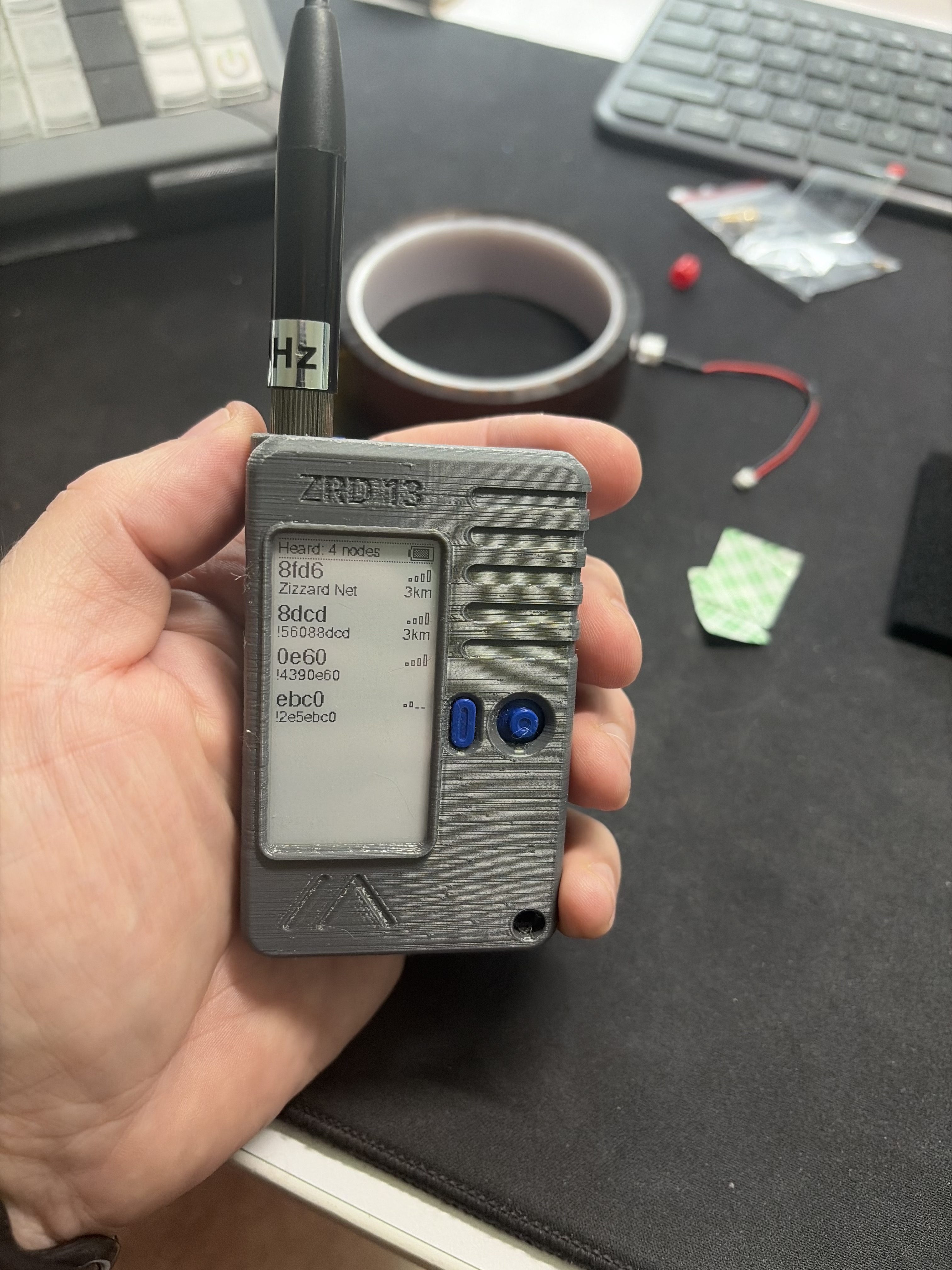 Wio Tracker L1 E-Ink 3000mAh Case with Protected Screen