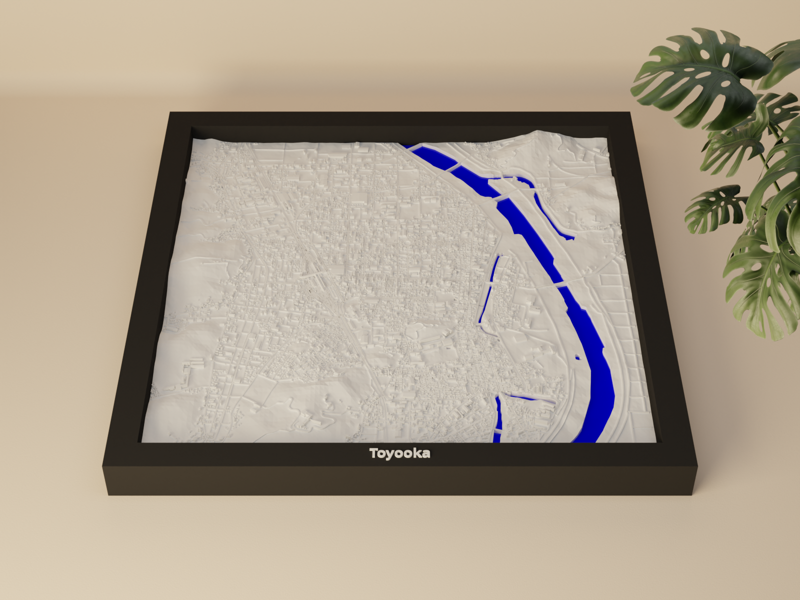 Toyooka, Japan - 3D Miniature