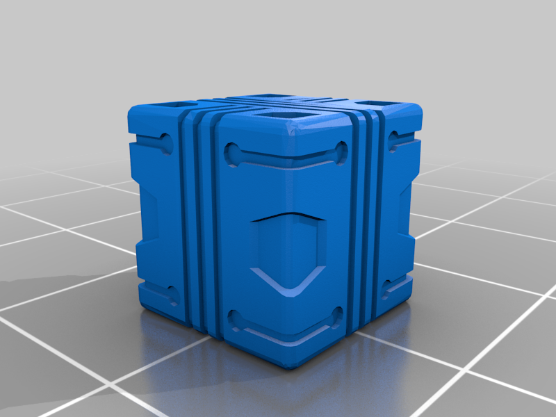 Supply crates for Nemesis board game (10mm) by André | Download free ...
