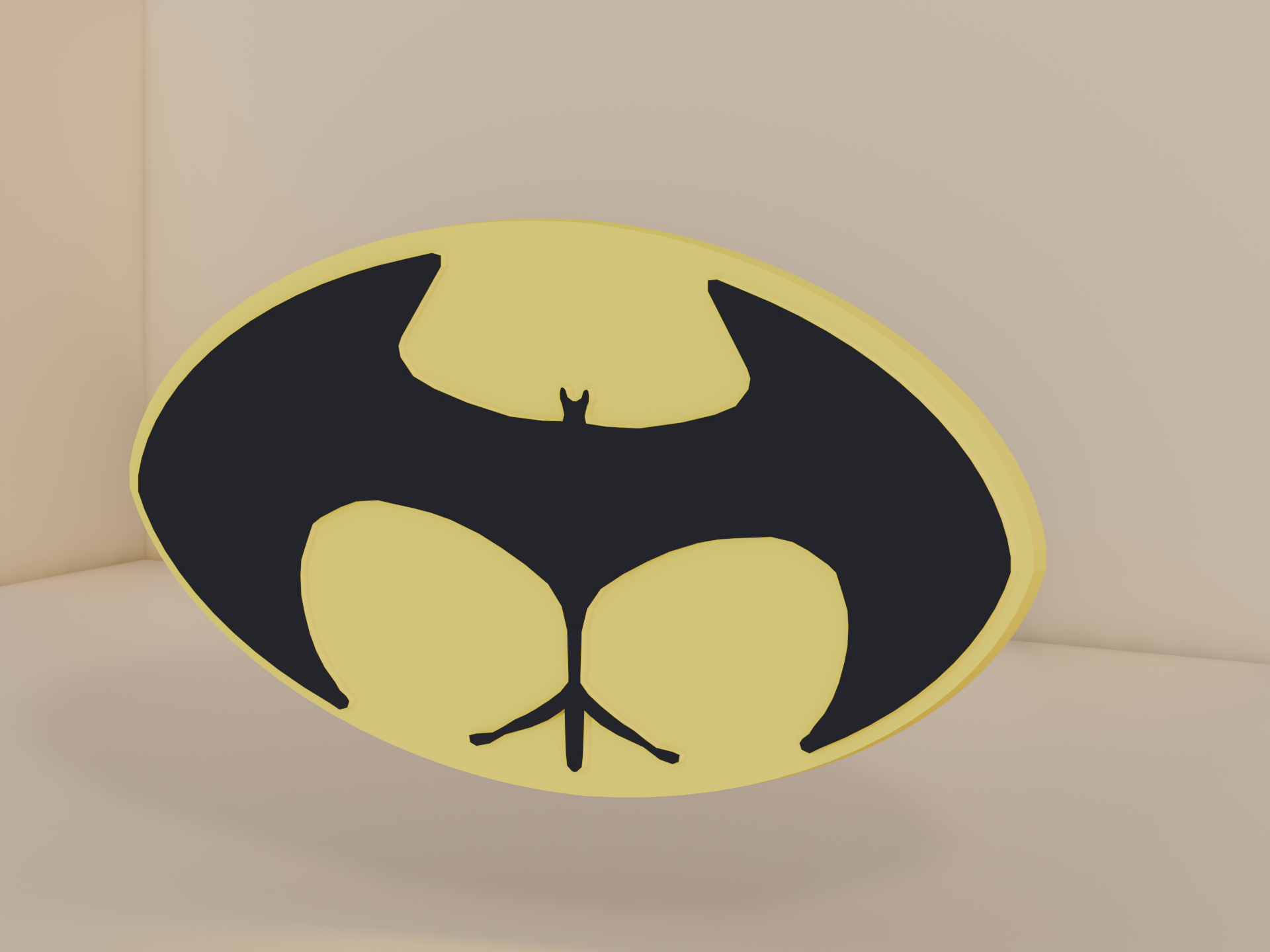 Batman Logo 1960-1964 Stamp
