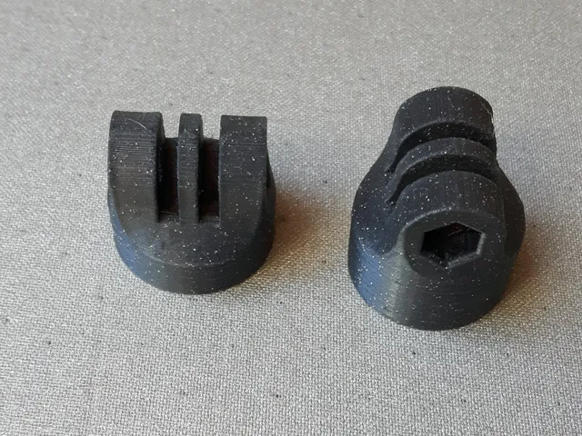 GoPro holder with thread M8, M10