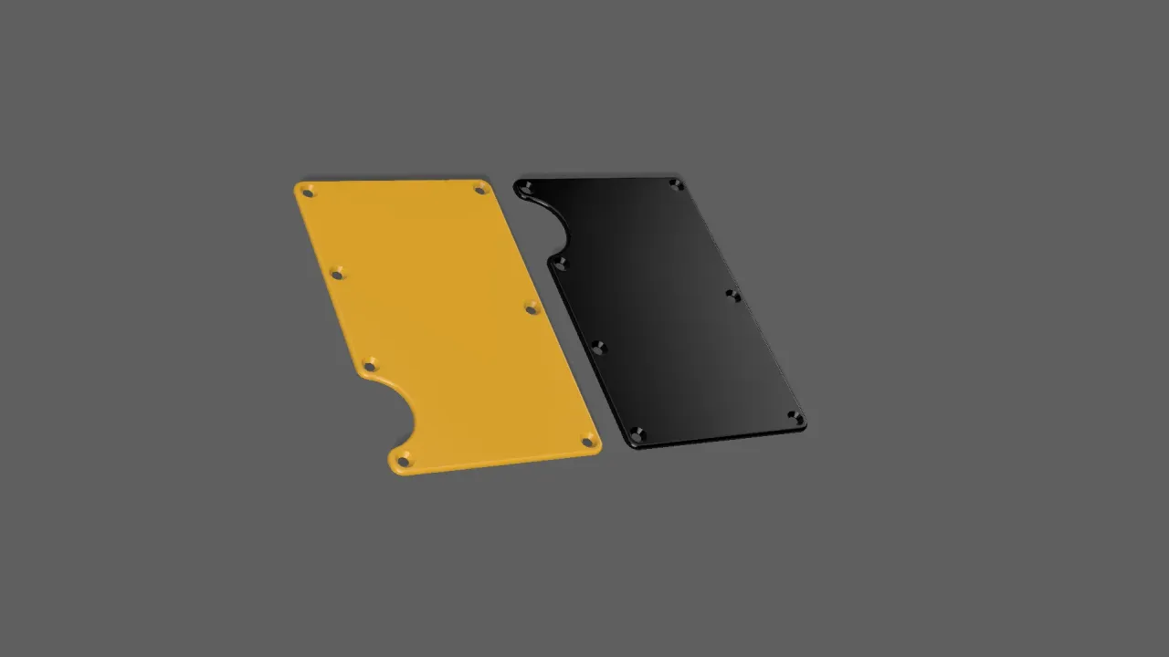 NEW BRING\THE RIDGE CARD WALLET PLATE by SzymonRychter | Download free ...