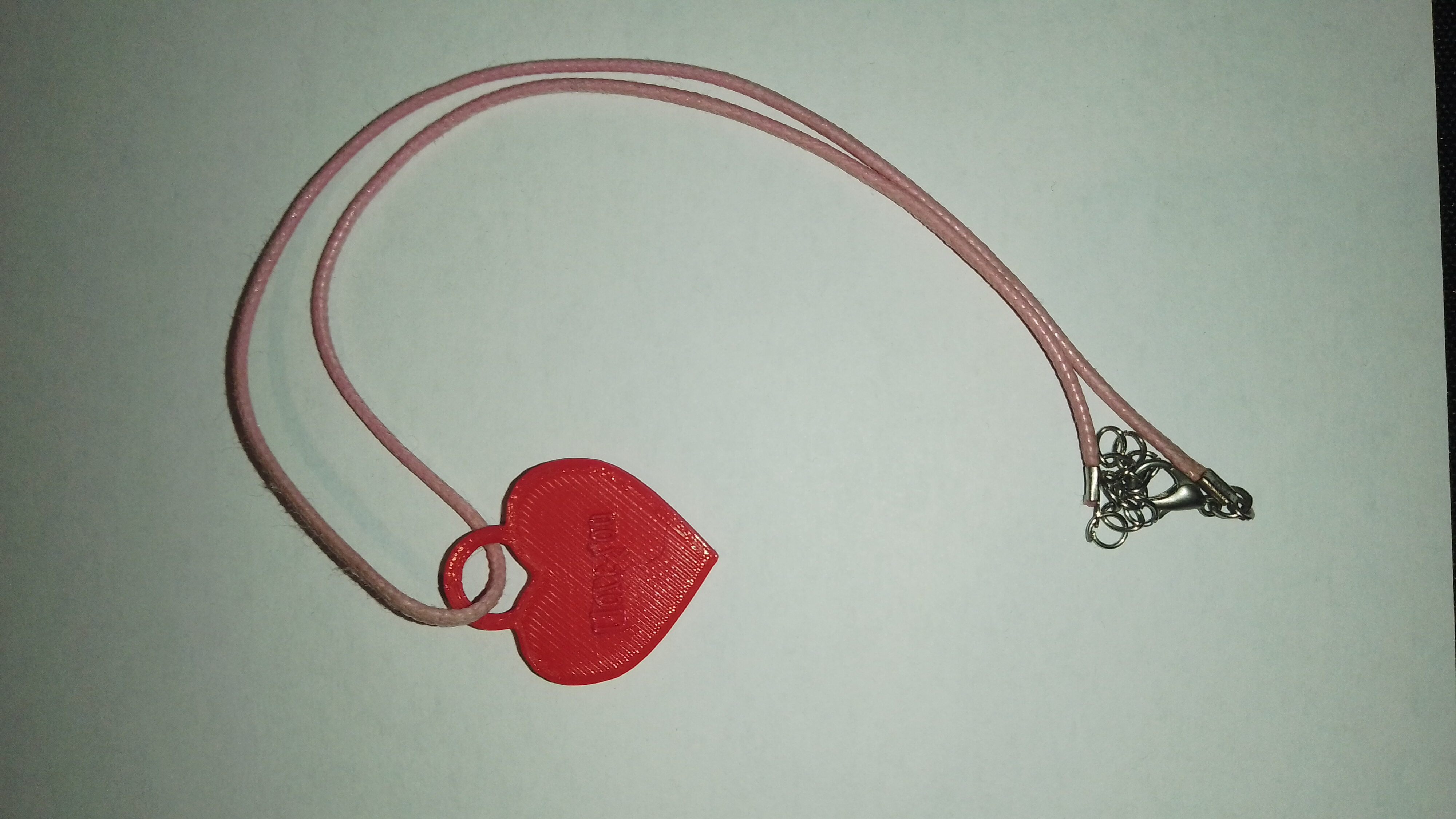 Heart-shaped necklace — miniatura 2