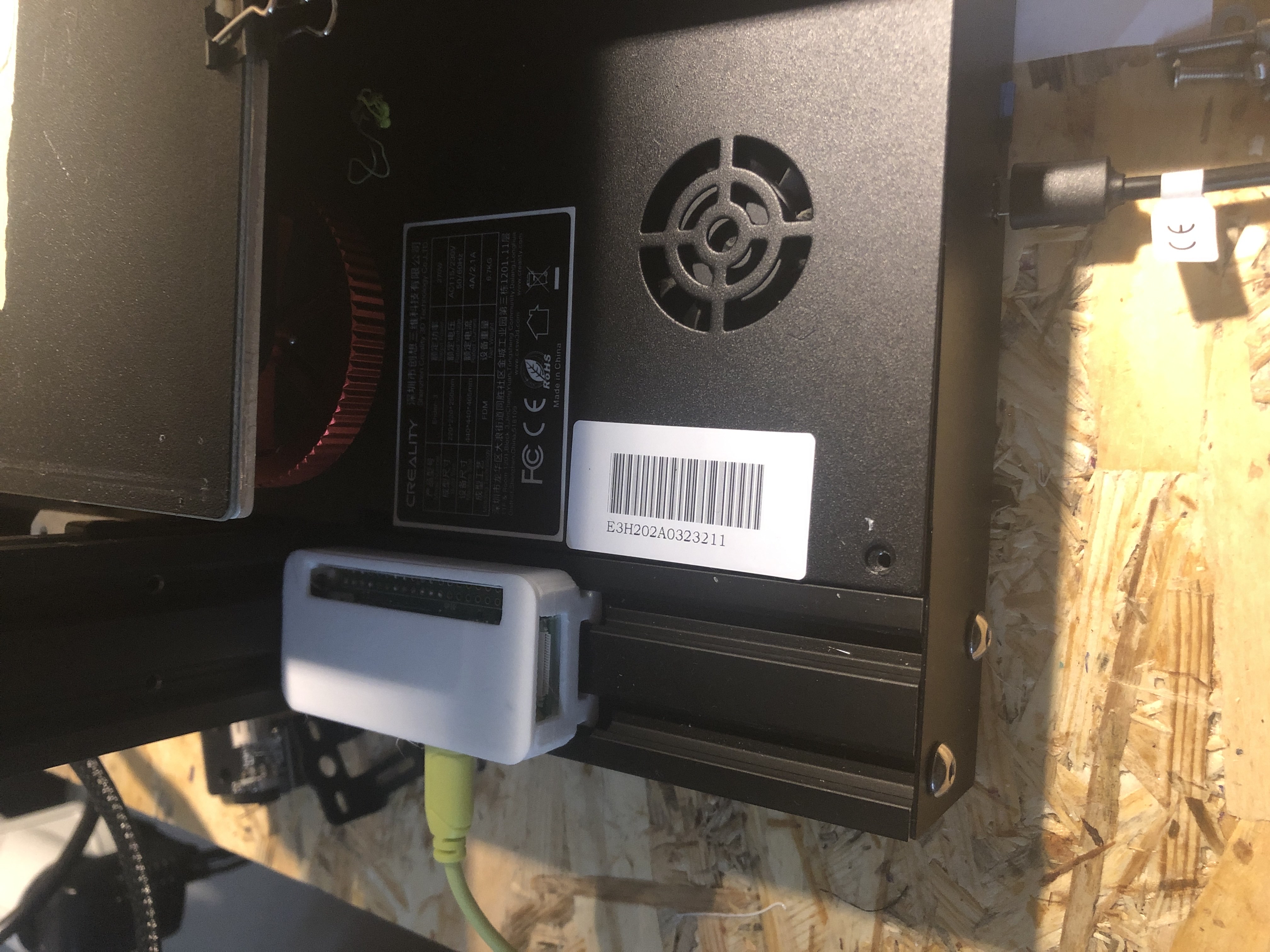 Ender 3 raspberry pi zero /2/ /w/ mount