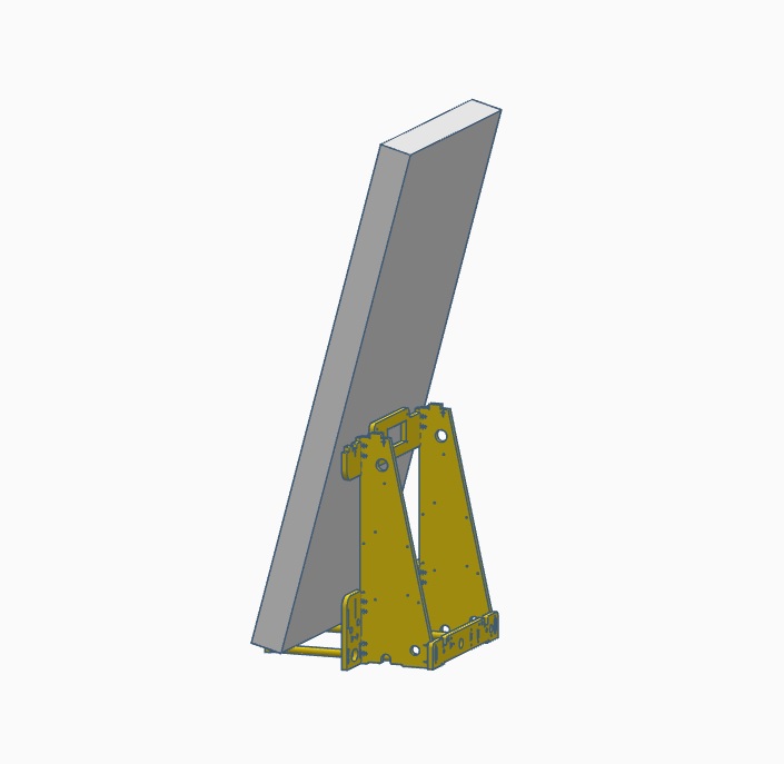 Miniatura 3 do modelo 3D 3d printer frame phone stand