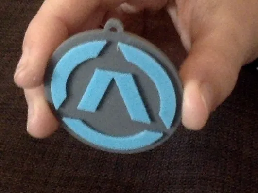 "Activate- an active gaming experience" keychain